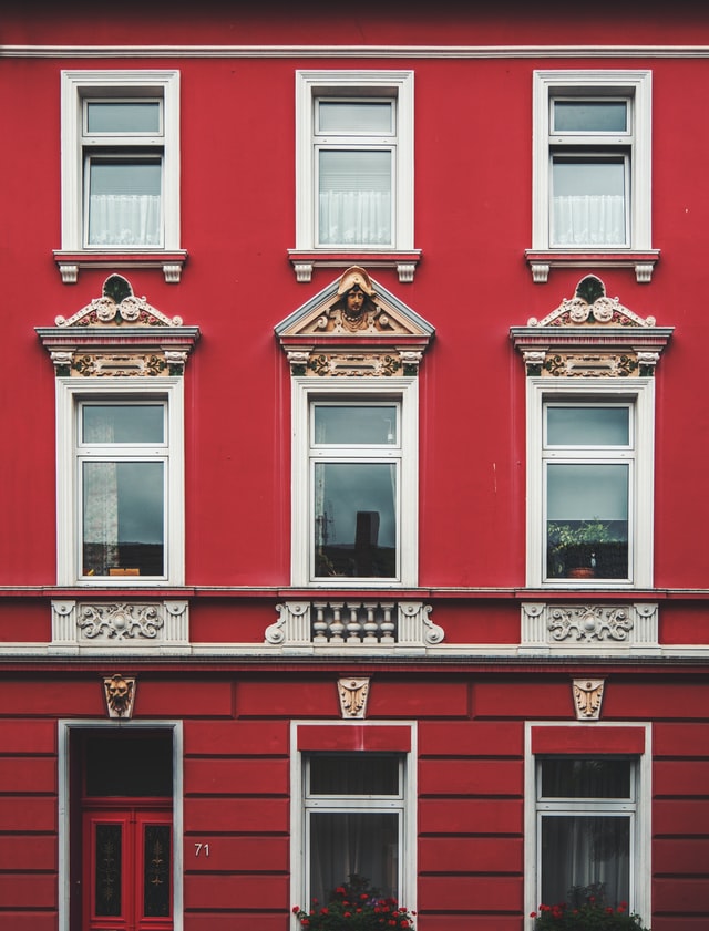 red stucco from ZD Stucco Repair example 8