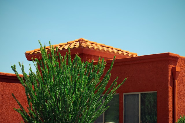 orange stucco from ZD Stucco Repair example 5