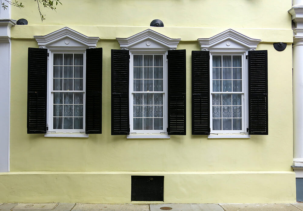 Green Stucco house example 5