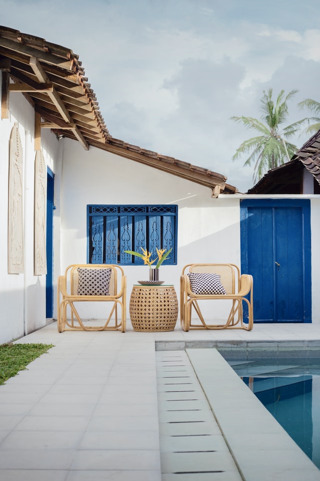 image of house with modern stucco example 22