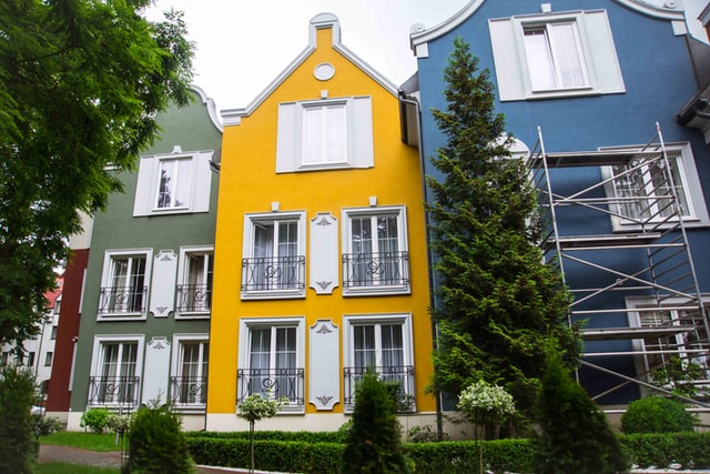 image of house with modern stucco example 4