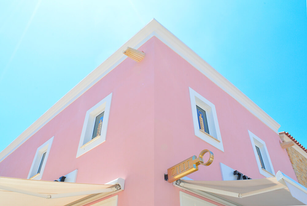20 Beautiful Examples of Pink Stucco 21 Pink Stucco work example 18