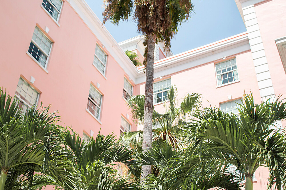 20 Beautiful Examples of Pink Stucco 5 Pink Stucco work example 3