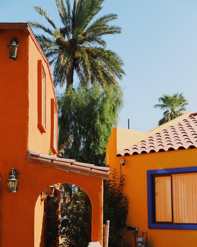 orange stucco from ZD Stucco Repair example 3